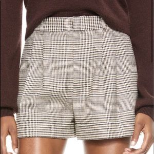 Alice + Olivia Afterglow Plaid Conry Shorts